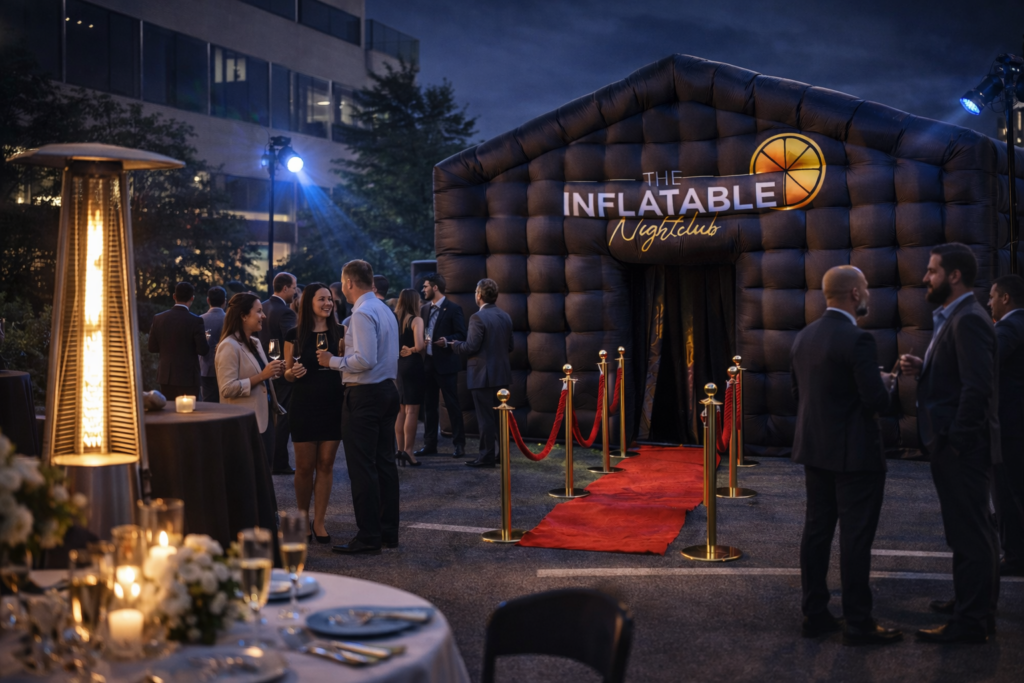 outdoor-event-inflatable-nightclub-rental-with-guests